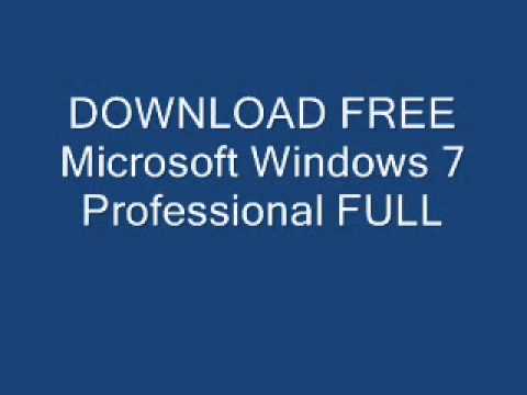 free download of windows 7 professional